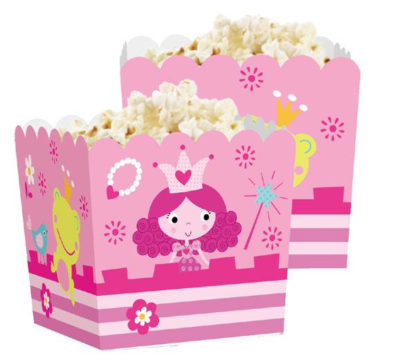 PF-PPKSI 1 1 PUDEŁKO NA POPCORN "KSIĘŻNICZKA"