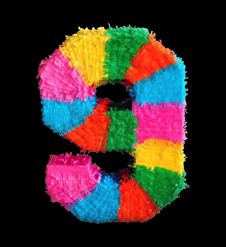 WM-PCY8 WM-PCY9 PINIATA CYFRA "8" ROZM. 50X5X7.5 CM PINATA DIGIT 8 SIZE 50X5X7.5 CM PINIATA CYFRA "9" ROZM. 50X5X7.5 CM PINATA DIGIT 9 SIZE 50X5X7.