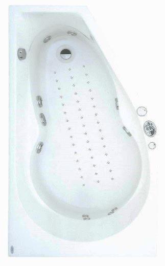 CLASSIC KORFU 160x100 Rysunek przedstawia wersję lewą wanna + stelaż + przelew OVS.510.XXX.00.Y 2 130 zł Pojemność: 300l wanna + nośnik styropianowy+przelew OVS.510.XXX.0S.
