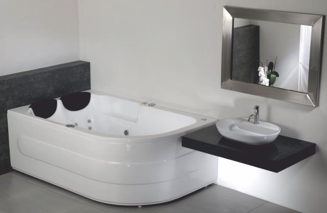 Wanna posiada przetłoczenia pod wszystkie dysze do hydromasażu BORA BORA f 170 wanna + stelaż + przelew OVS.570.XXX.00.