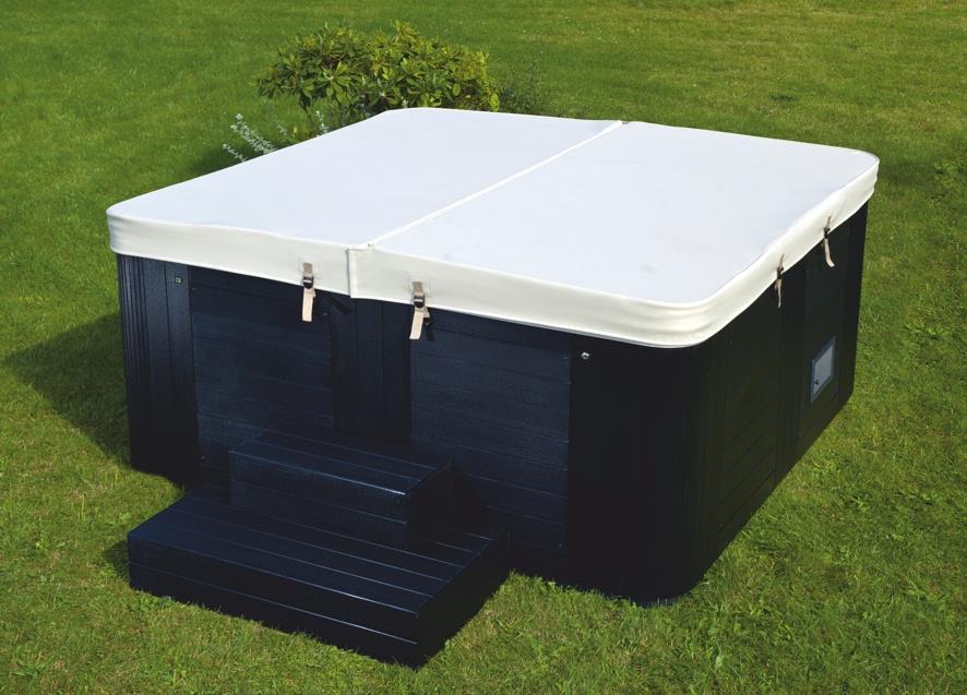 filtracji: - pompa o mocy 0,55 kw Dmuchawy powietrza: - 2 dmuchawy o mocy 0,8 kw (masaż powietrzny) Przepływowy elektryczny podgrzewacz wody 4,5 kw System filtracji - skimmer z wymiennym wkładem