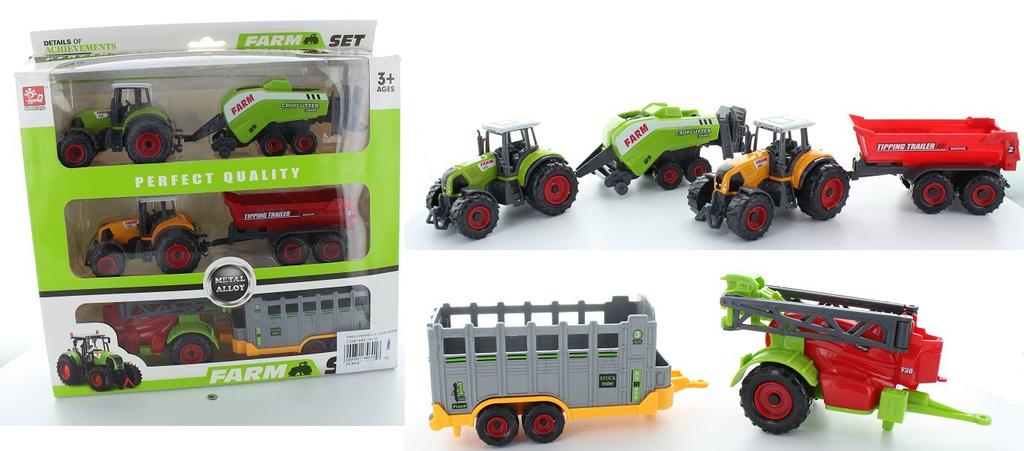 netto: 31,99 zł 2-1720073884 Traktor metalowy 12