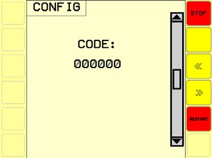 TERMINAL ISOBUS Menu Konfiguracja W menu Konfiguracja należy podać wyposażenie przyczepy samozbierającej.