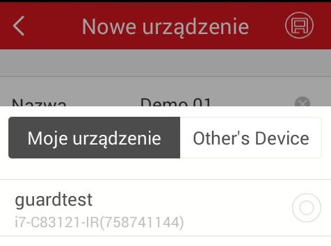 Nazwa domeny (w tym przypadku guardtest) została ustawiona w p. 6.
