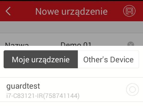 Nazwa domeny (w tym przypadku guardtest) została ustawiona w p. 6.