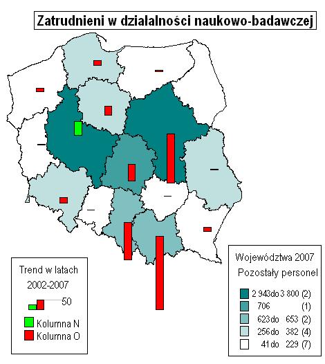 podstawowe, stosowane i prace rozwojowe oraz nakłady inwestycyjne na środki trwałe związane z działalnością B+R, niezależnie od źródła pochodzenia