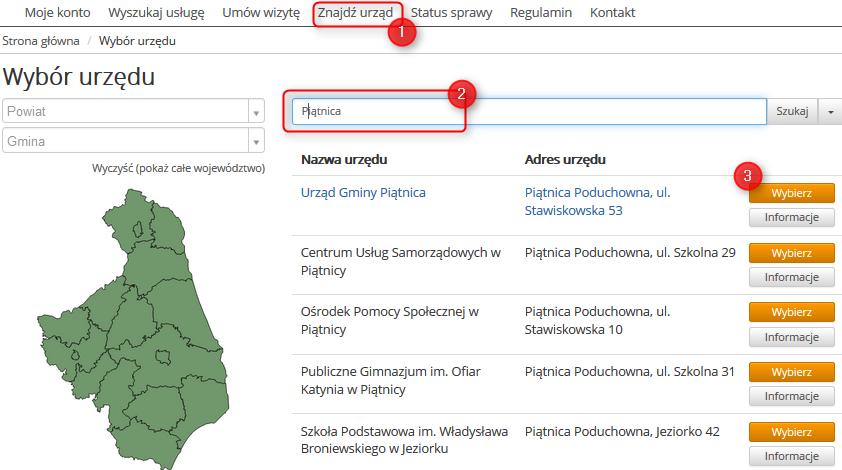 Źródło finansowania Cyfrowy Urząd Wrót Podlasia powstał w ramach projektu Wdrażanie elektronicznych usług dla ludności województwa podlaskiego część II, administracja samorządowa realizowanego w