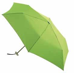 PARASOLE SKŁADANE 56-0101075 56-0101076 bordowy Parasol bez automatu MINI, długość po złożeniu 24 cm, lekki, 3 x składany aluminiowy stelaż, 172 g, aluminiowa laska, aluminiowe
