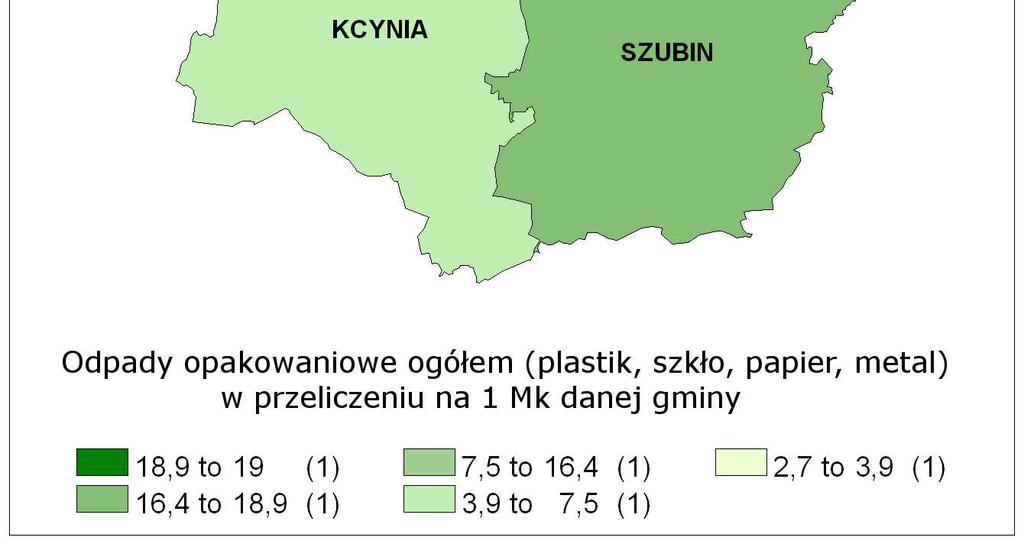 strumienia odpadów komunalnych z terenu powiatu nakielskiego