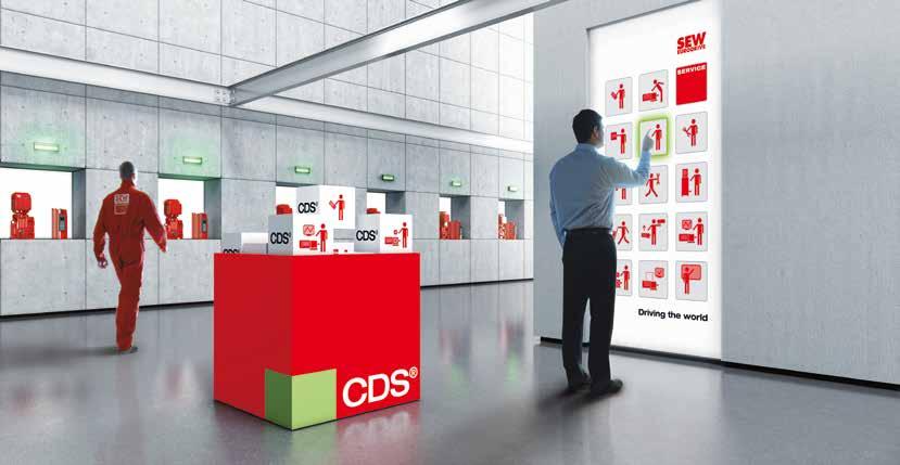 6 Pakiet usług CDS Complete Drive Service CDS Modułowy system usług Zielone światło dla Twojej produkcji Poszczególne moduły systemu CDS, które mogą być w dowolny sposób łączone, zapewniają zawsze