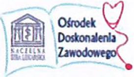 Organizator: Ośrodek Doskonalenia Zawodowego Lekarzy i Lekarzy Dentystów Naczelnej Izby