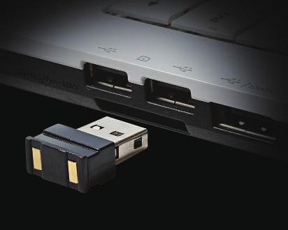 Ustawienia Aivia Neon Podłącz odbiornik Podłącz odbiornik nano do portu USB.