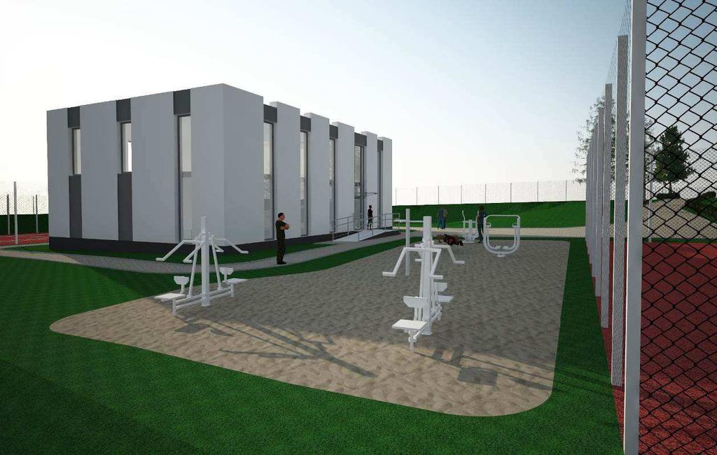 Rysunek 7 Budynek aktywności sportowej (siłownia, fitness, odnowa