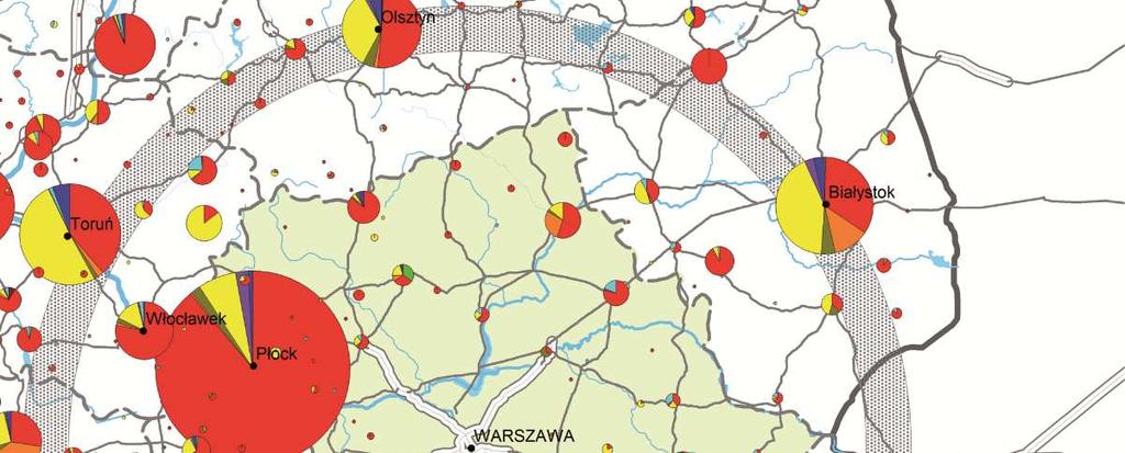 Przychody przedsiębiorstw o przychodach powyżej 10 mln zł w