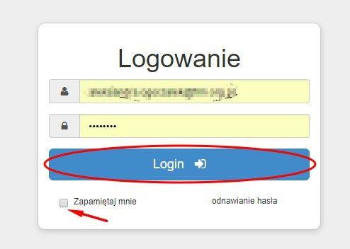 3.Logowanie do panelu cms Aby zalogować się do panelu cms na konto administratora, należy w pasku adresu przeglądarki dopisać po domenie urzędu "/cms": W oknie logowania należy podać poprawny e-mail,