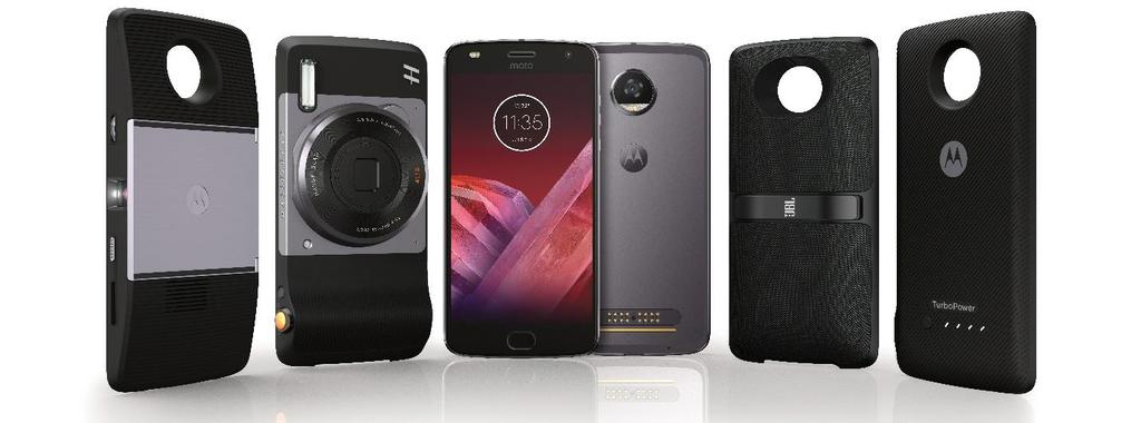 już druga generacja smartfonów Moto Z, zaś nowe moduły Moto Mods tworzone są bez przerwy zarówno w laboratoriach jak i przez niezależnych inżynierów i entuzjastów w ramach lokalnych projektów