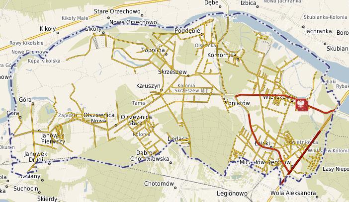 3.2. Stan obecny 3.2.1. Ogólna charakterystyka Wieliszewa. Gmina Wieliszew zajmuje obszar około 106 km 2 (10 609 ha), liczy 12 145 (w 2013 roku).