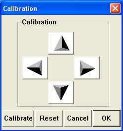 Opcja Calibration - kalibracja tablicy W celu kalibracji tablicy należy kliknąć dwukrotnie na ikonę kliknąć przycisk Calibrate, następnie Start.