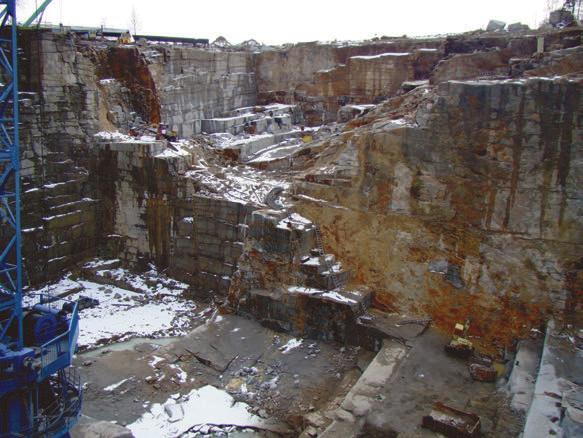 Praca powstała w ramach projektu pt. Strategie i scenariusze technologiczne zagospodarowania i wykorzystania złóż surowców skalnych (Nr POIG.01.