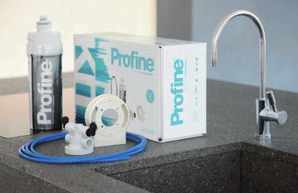 Korzystając z technologii Profine oszczędzają Państwo nawet 1000-krotnie na wydatkach związanych z zakupem butelkowanej wody pitnej.