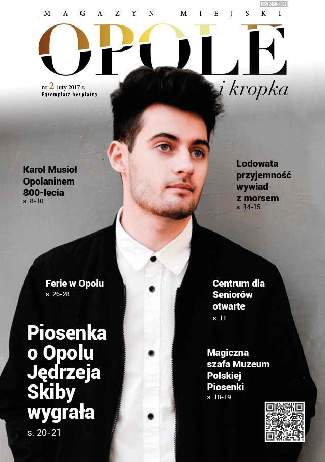 OPOLE W numerze m.in. kilka ciekawych wywiadów. Z Jakubem Dubikiem, utalentowanym wiolonczelistą z Opola, który zagra podczas pierwszego w historii naszego miasta charytatywnego balu prezydenckiego.