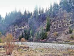 The geotourist potential of the Bialka River valley (in the Podhale Basin) a project of a geotourist trail A B C D E F