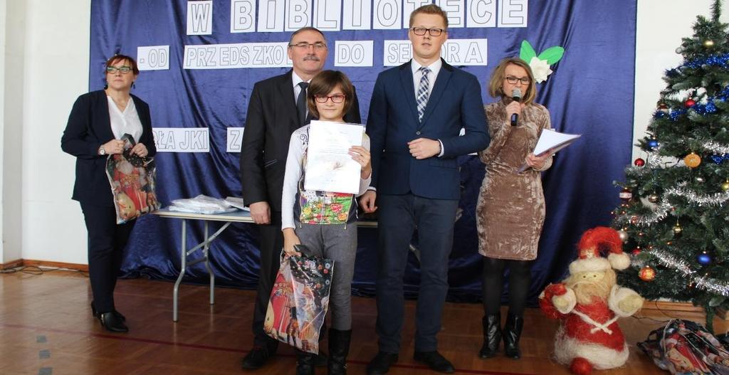 II miejsce: Agata Żmudzińska, klasa I B III miejsce: Kornelia Jabłońska, klasa I A We wszystkich kategoriach przyznano także wiele wyróżnień.