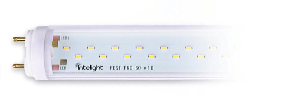 Źródła światła LED LED light source Źródła światła LED LED light source Fest Pro LED ZASILANIE / POWER SUPPLY CHARAKTERYSTYKA ŚWIATŁA / LIGHT CHARACTERISTIC Typ zasilania: wewnętrzny, do sieci 230 V