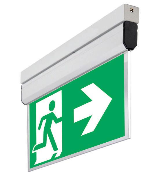Oprawy oświetlenia ewakuacyjnego i awaryjnego Evacuation and emergency lighting fittings Oprawy oświetlenia ewakuacyjnego i awaryjnego Evacuation and emergency lighting fittings Wspornik flagowy /