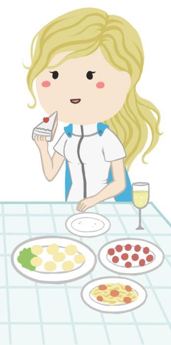 Lekcja 7: Das Essen część I, przeczenia kontynuacja. Lektion 7 [lekcjon sieben] lekcja siódma sieben [zieben] siedem Hallo Bartek! Hallo Karolina, was trinkst du?