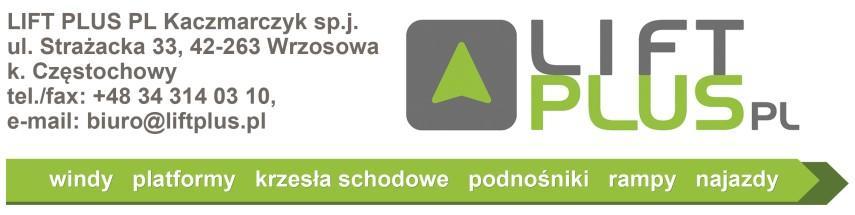 pionowe oraz windy domowe, krzesełka