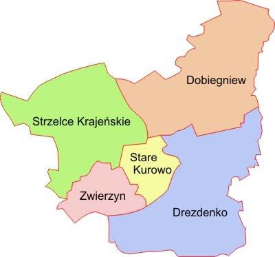 Ponadto przez teren gminy przebiega czynna linia kolejowa nr 351, relacji Poznań Szczecin. Rys.