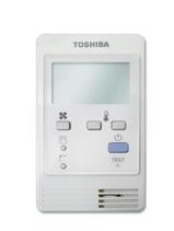Toshiba ma w swojej ofercie kilka Sterowników Lokalnych, które mogą być wykorzystane do sterowania pojedynczą jednostką lub grupą do 8 jednostek wewnętrznych.
