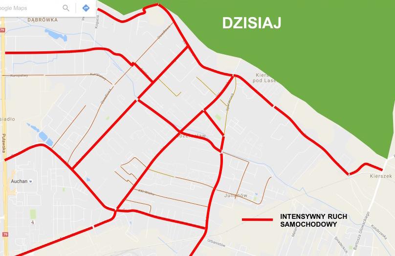 Drogi w Józefosławiu Jednym z najważniejszych obszarów, na którym się koncentrujemy, to poprawa układu komunikacyjnego