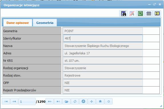 W celu przeglądania rejestru stowarzyszeń Użytkownik wybiera z menu Sprawy Obywatelskie