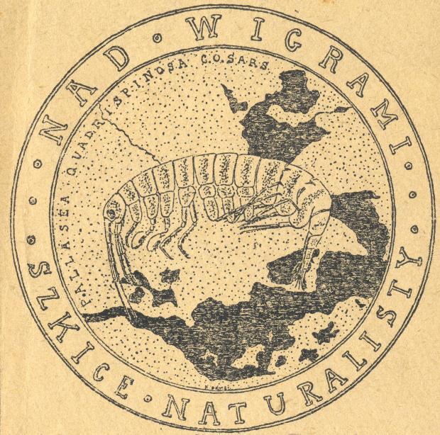 Wzmiankowany motyw skorupiaka pojawia się również na pierwszej stronie karty poprzedzającej spis treści.