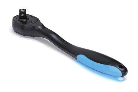 Grzechotka wygięta, powlekana Ratchet handle,