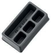 2 40-45-50-55: końcówki Torx 5/16 EXR. 10-15-20-25-30-40: końcówki Resistorx1/4 JTX.8-10-12-14-16: nasadki 3/8 STX 18-20: nasadki 1/2 59TX 6x8-10x12-14x18 20x24: klucze oczkowe Wkładka: PL.