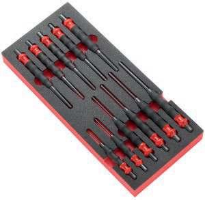 KOŃCÓWEK TRZPIENIOWYCH 1/2 TORX SXM.20-25 - 27-30 - 40-50 - 55-60 SX.40LA - 45LA 55LA - 70LA Wkładka piankowa: PM.MODSXM KOŃCÓWEK TRZPIENIOWYCH 1/2 XZN SV.6B - 8B - 10B - 12B - 14B - 16B SV.