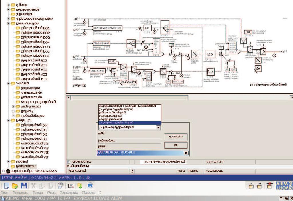 Obs³uga za pomoc¹ programu TROVIS-VIEW Konfigurowanie i parametryzowanie regulatora (rys.