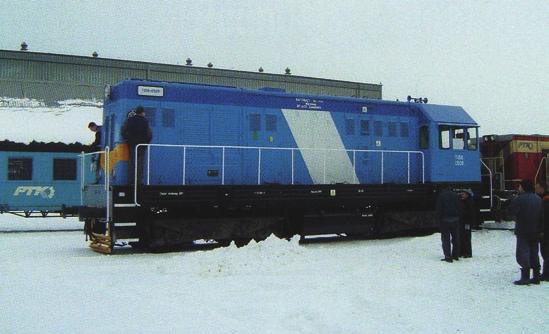 W ostatnich dwóch lokomotywach z drugiej serii dostaw (nr 211 i 212) zastosowano nową konstrukcję wózka, w którym obie osie oparte były na wahaczu przymocowanym do ramy wózka, a z drugiej strony