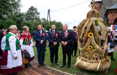9 Nasza delegacja na dożynkach wojewódzkich Wieniec