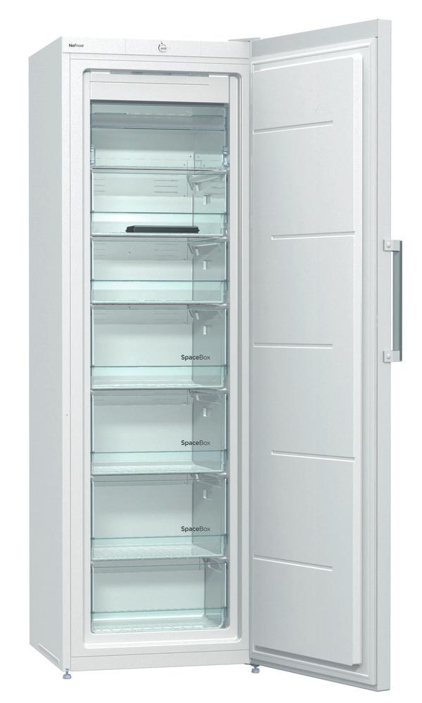 Opis urządzenia ZAMRAŻARKA NO FROST 1 Panel sterujący 2 LED oświetlenie wnętrza chłodziarki 3 Moduł sterowania NO FROST (sprężarka, wentylator.