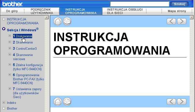 Jak odczytać Podręczniki użytkownika w formacie HTML 15 To jest skrócona instrukcja korzystania z Podręczników użytkownika w formacie HTML.