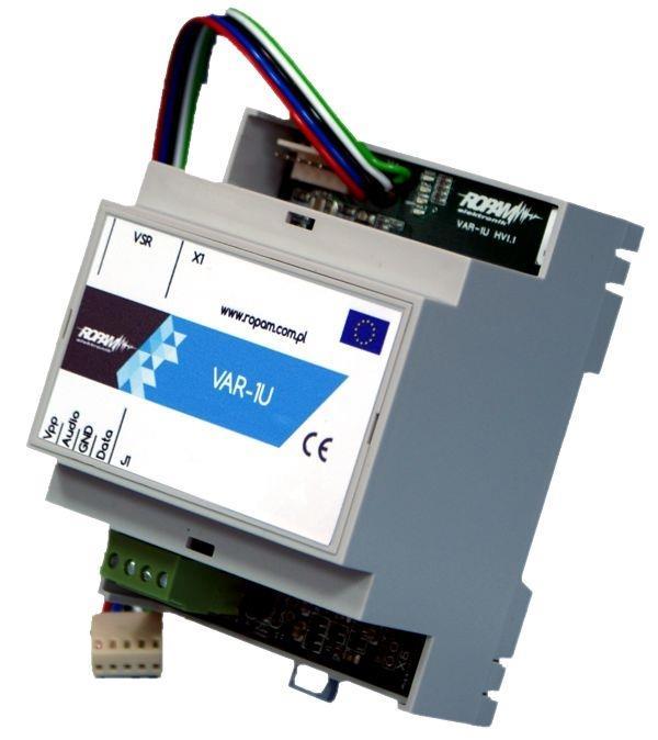 Integracja z wideodomofonami: VAR-1U.