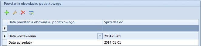 Wariant B Wystawiono dokument FZV z datą zakupu 15.01.2014, datą wystawienia 1.01.2014, datą wpływu 02.01.2014 Obowiązek podatkowy u dostawcy Data zakupu 15.01.2014 Obowiązek podatkowy Data obowiązku podatkowego u dostawcy - 15.