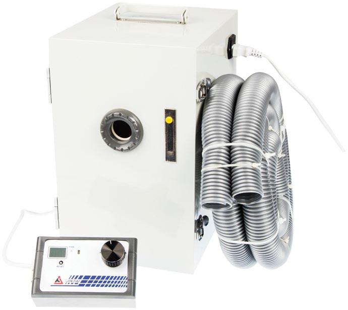 wyświetlacz temperatury płynna regulacja temperatury sensorowe sterowanie cena: 325 zł 450 zł Wyciąg protetyczny 500W - Dust Collector (na 2 osoby) Bezstopniowa regulacja,