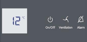 Włączanie i wyłączanie urządzenia Włączanie: Nacisnąć przycisk ON/OFF, aż zaświeci/zacznie migać wskaźnik temperatury. Wyłączanie: Przytrzymać przycisk On/Off wciśnięty przez ok.