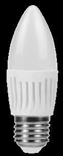 LUMAX Źródła LED świeczki C37 ceramiczna obudowa ceramiczna obudowa 30 000 h >20 000 30 000 h >20 000 LL101 7W=48W 600lm LL102 7W=48W 600lm LL101 C37 7W E14 600 lm 48W 180 175-250 5907377253471 ø