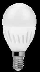 LUMAX Źródła LED kulki P45 i G45 ceramiczna obudowa ceramiczna obudowa 30 000 h >20 000 30 000 h >20 000 LL103 7W=48W 600lm LL104 7W=48W 600lm